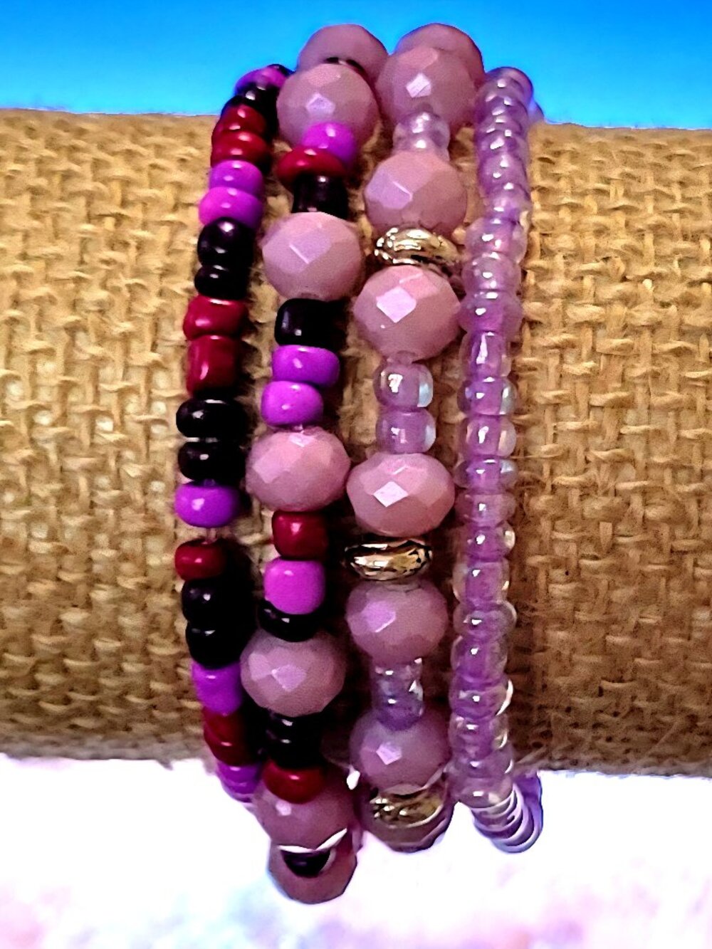 Mix and Match Colorful Accents Bracelets includes a choice of 2 3 4 pieces